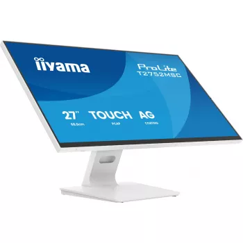 27 colių IIYAMA ProLite T2752MSC-W1AG jutiklinis LCD monitorius 1920 x 1080 Full HD baltas, 5 ms, USB 3.2 Gen1, garsiakalbiai, VESA