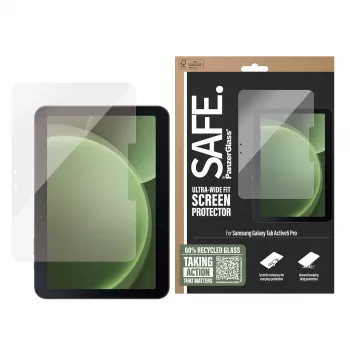 “PanzerGlass SAFE. by ®” ekrano apsauga „Samsung Galaxy Tab Active5 Pro“ | Itin platus pritaikymas