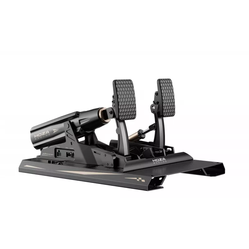 Pedal Moza Racing mBooster rinkinys Aliuminis Juodas USB Type-A Type-B Type-C