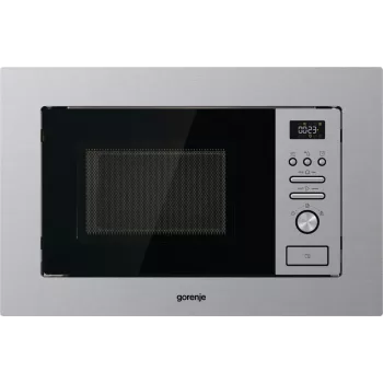Gorenje BM201AG1X nerūdijančio plieno Grilio mikrobangų krosnelė Įmontuojama 20 L 800 W
