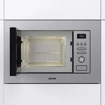 Gorenje BM201AG1X nerūdijančio plieno Grilio mikrobangų krosnelė Įmontuojama 20 L 800 W