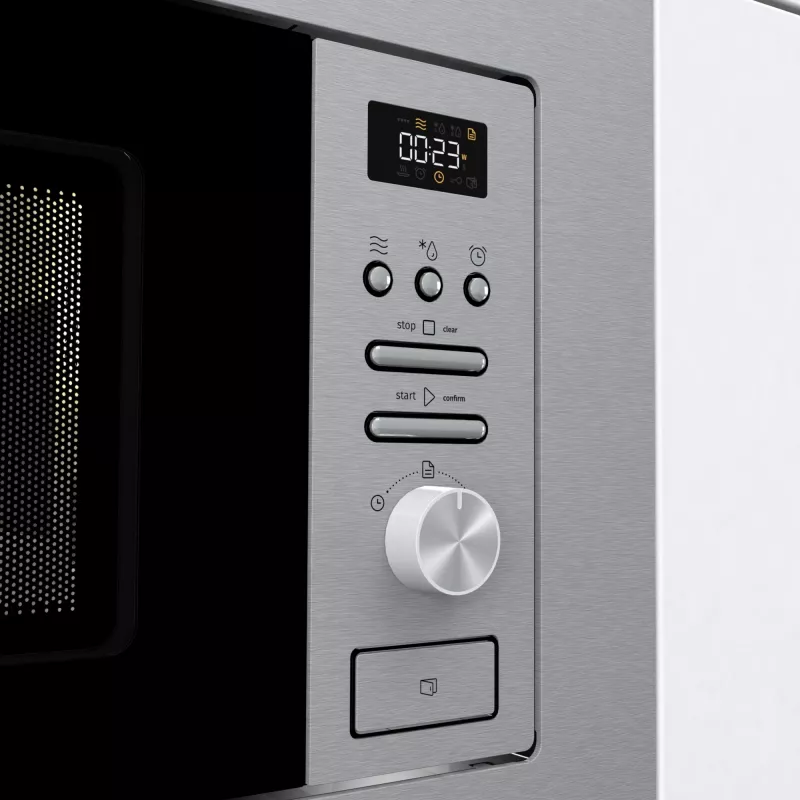 Gorenje BMI201AG1X nerūdijantis plienas Kombinuota mikrobangų krosnelė Įmontuojama 20 L 800 W