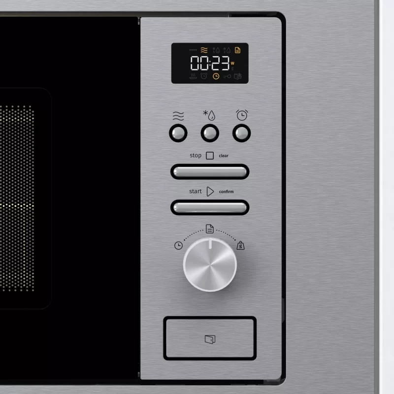 Gorenje BMI201AG1X nerūdijantis plienas Kombinuota mikrobangų krosnelė Įmontuojama 20 L 800 W