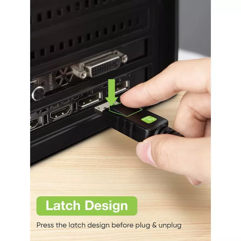 Techly Monitoriaus DisplayPort į VGA laidas 1,8 m ICOC DSP-V-018