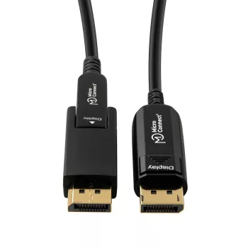 Microconnect DP-MMG-1500MBV1.4OP DisplayPort laidas 15 m Juodas