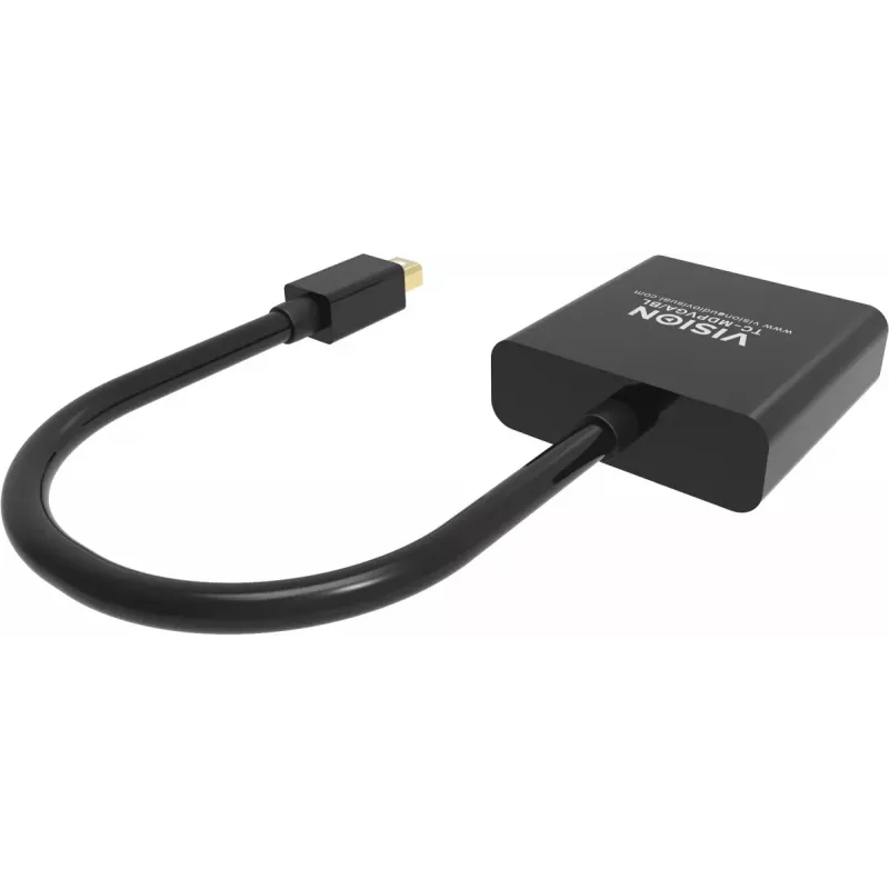 Vaizdo kabelio adapteris Mini DisplayPort į VGA Vision TC-MDPVGA/BL