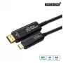 Microconnect USB3.1CHDMI10OP vaizdo kabelio adapteris 10 m USB Type-C HDMI Juoda