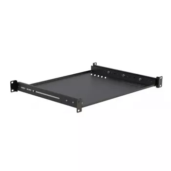 Rack shelf Lanview LVR1U-SLIDE-600MM-BL — 1U stumdoma 600 mm juoda