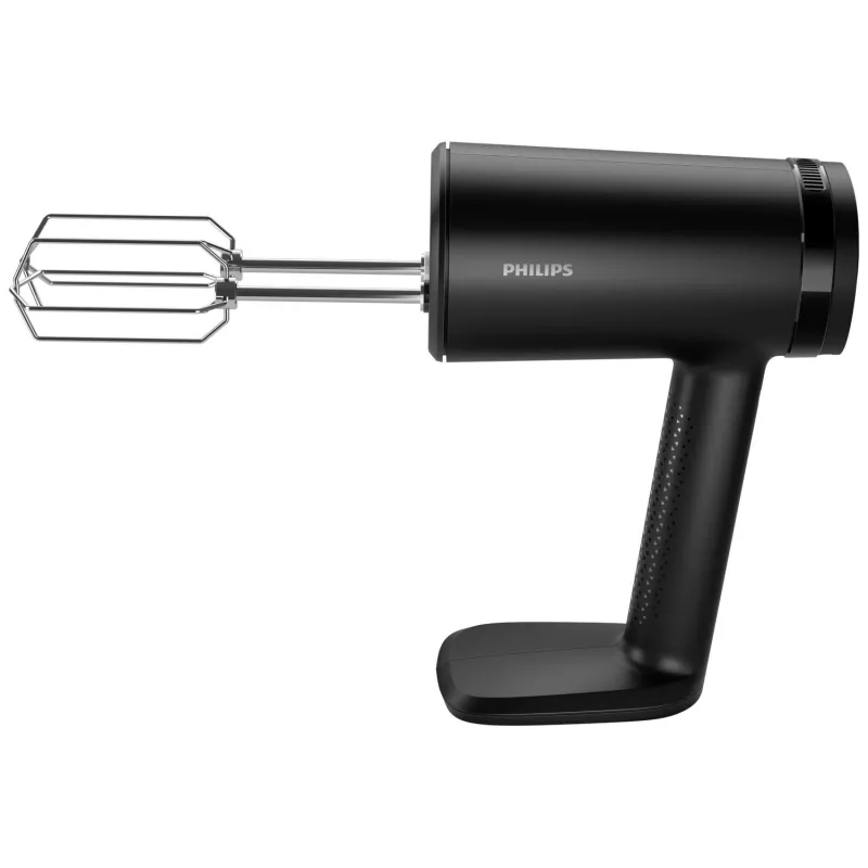 Rankinis plaktuvas Philips HR3781/20 — 500 W, 5 greičiai, turbo, juodas, yra plakikliai, tešlos kabliai, smulkintuvas, matavimo puodelis