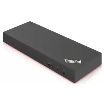 Lenovo 40AN0135DK nešiojamojo kompiuterio dokas / prievadų kopijuoklis Laidinis Thunderbolt 3 Juoda