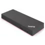 Lenovo 40AN0135SA nešiojamojo kompiuterio dokas / prievado replikatorius Laidinis Thunderbolt 3 Juoda