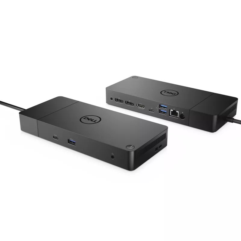 DELL WD19 laidinis USB 3.2 Gen 1 (3.1 Gen 1) Type-C juodas