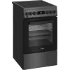 Whirlpool W5V8LCSA laisvai pastatoma viryklė elektrinė keraminė kaitlentė antracito spalvos