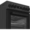 Whirlpool W5V8LCSA laisvai pastatoma viryklė elektrinė keraminė kaitlentė antracito spalvos