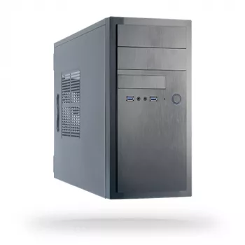 Chieftec HT-01B-350GPB kompiuterio korpusas Midi Tower juodos spalvos 350 W