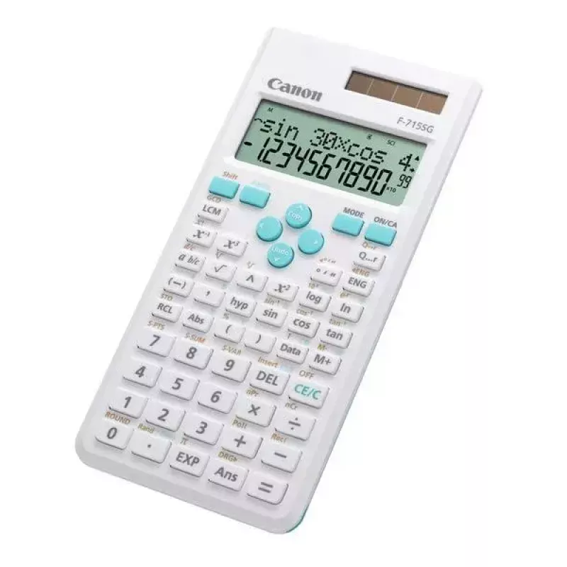 Canon F-715SG skaičiuotuvas Stalinis Mokslinis Mėlyna, Balta