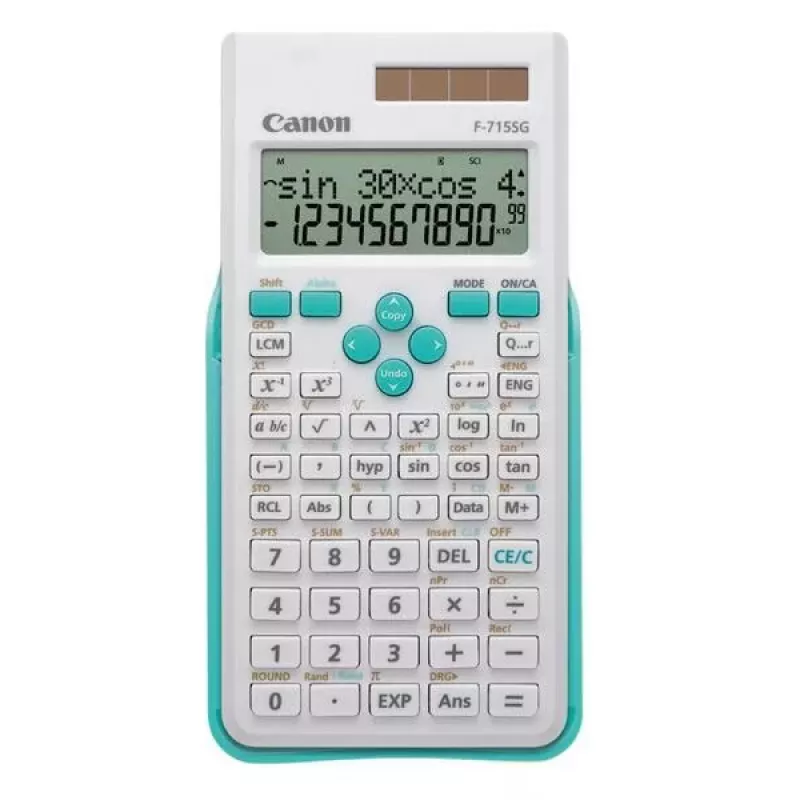 Canon F-715SG skaičiuotuvas Stalinis Mokslinis Mėlyna, Balta