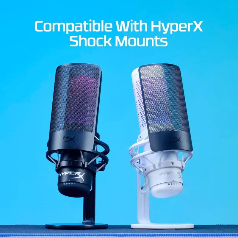 Žaidimų ausinės HyperX Shield modelis 0196786627651 su RGB apšvietimu ir patvariu dizainu