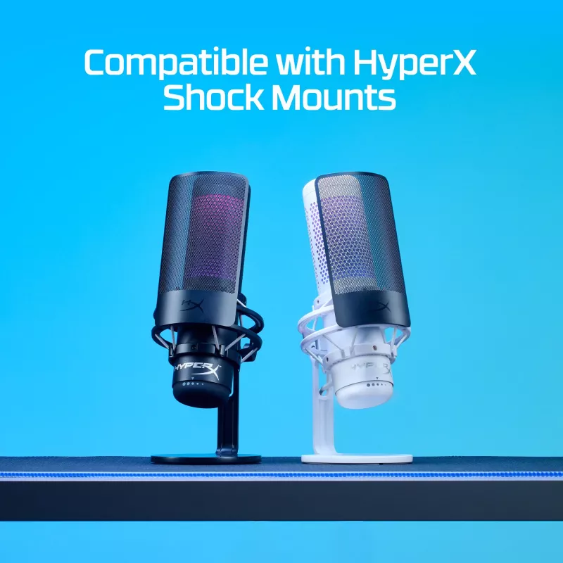 Žaidimų ausinės HyperX Shield modelis 0196786627651 su RGB apšvietimu ir patvariu dizainu