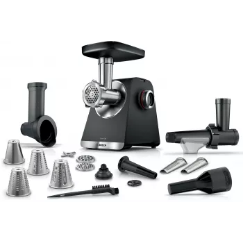 Bosch Serie 6 mėsmalė 2100 W juoda, sidabrinė