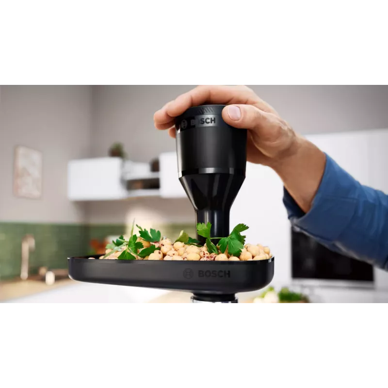 Bosch Serie 6 mėsmalė 2100 W juoda, sidabrinė