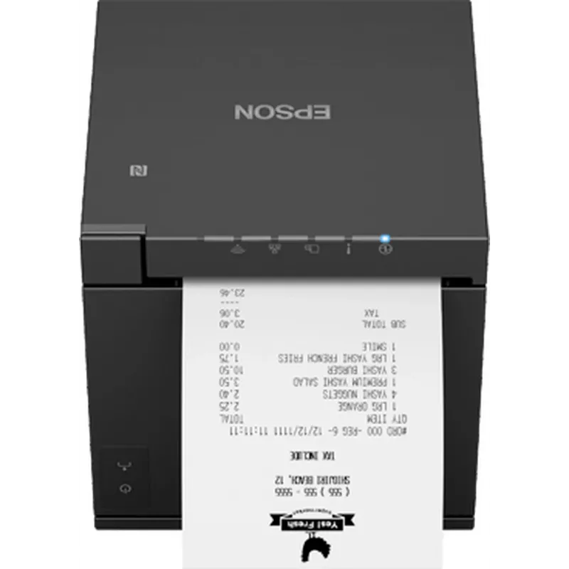 POS spausdintuvas Epson TM-m30III laidinis terminis spausdintuvas juodas