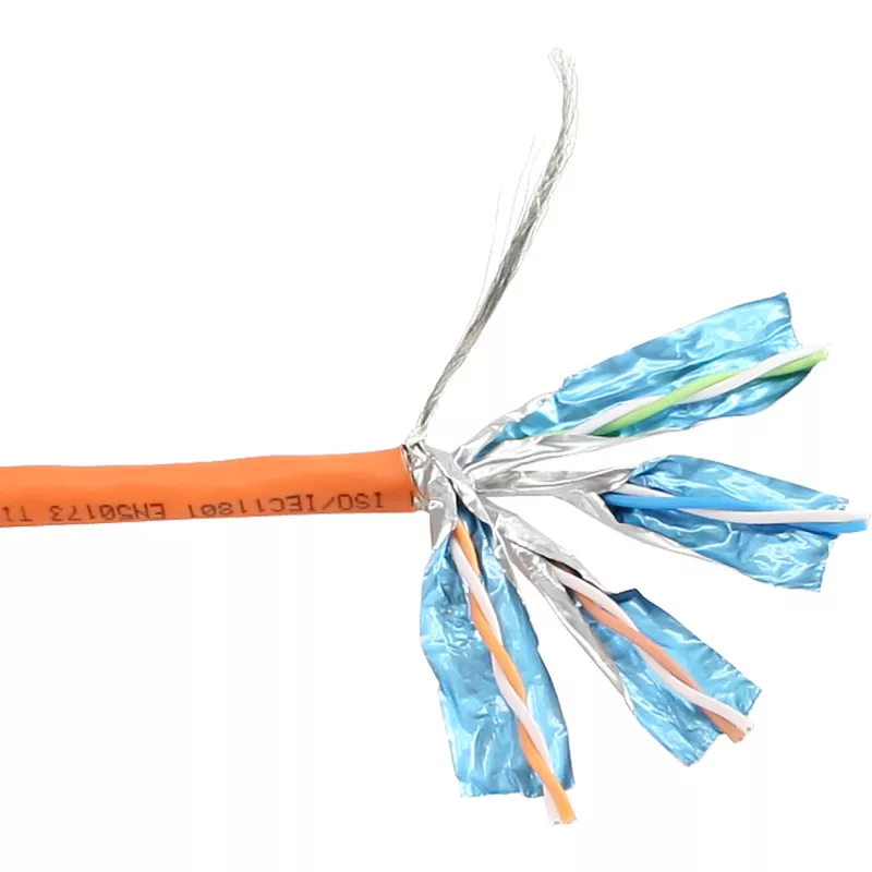 “InLine” tvirtas instaliacinis kabelis 250 MHz S/STP Cat.6 CU AWG23 be halogenų 100 m