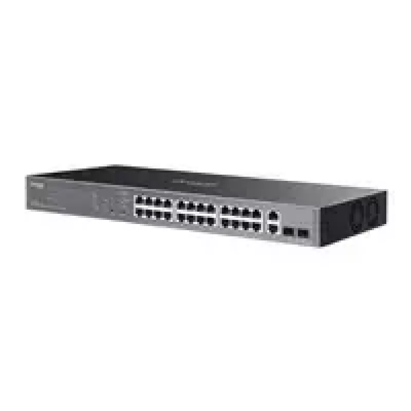 Jungiklis TP‑LINK OMADA ES228GP 26x GbE 24x PoE+ - valdomas, montuojamas stove, modelis ES228GP