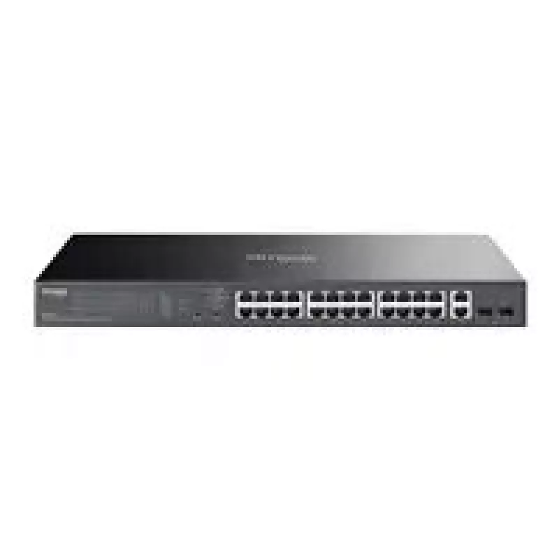 Jungiklis TP‑LINK OMADA ES228GP 26x GbE 24x PoE+ - valdomas, montuojamas stove, modelis ES228GP