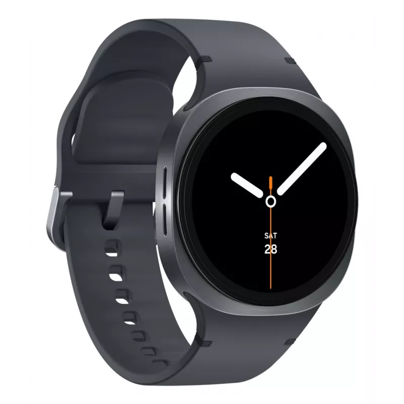 Samsung Galaxy Watch8 SM-L320NDAAXEF išmanusis laikrodis / sportinis laikrodis 3,3 cm (1,3 colio) AMOLED 40 mm Skaitmeninis 438 x 448 pikseliai Grafitas Wi-Fi GPS (palydovinis)