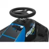 Elektrinis dreifo kartas Razor Crazy Cart Shift — mėlynas, 90 W variklis, 12 V baterija, iki 13 km/val., maks. naudotojo svoris 54 kg