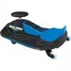Elektrinis dreifo kartas Razor Crazy Cart Shift — mėlynas, 90 W variklis, 12 V baterija, iki 13 km/val., maks. naudotojo svoris 54 kg