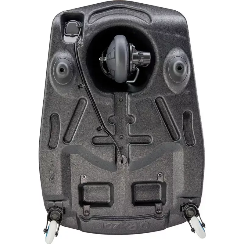 Elektrinis dreifo kartas Razor Crazy Cart Shift — mėlynas, 90 W variklis, 12 V baterija, iki 13 km/val., maks. naudotojo svoris 54 kg