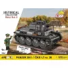 Statybinis rinkinys „Cobi Blocks Panzer 38 VZ.38“ 690 elementų – mastelio modelio konstravimo rinkinys