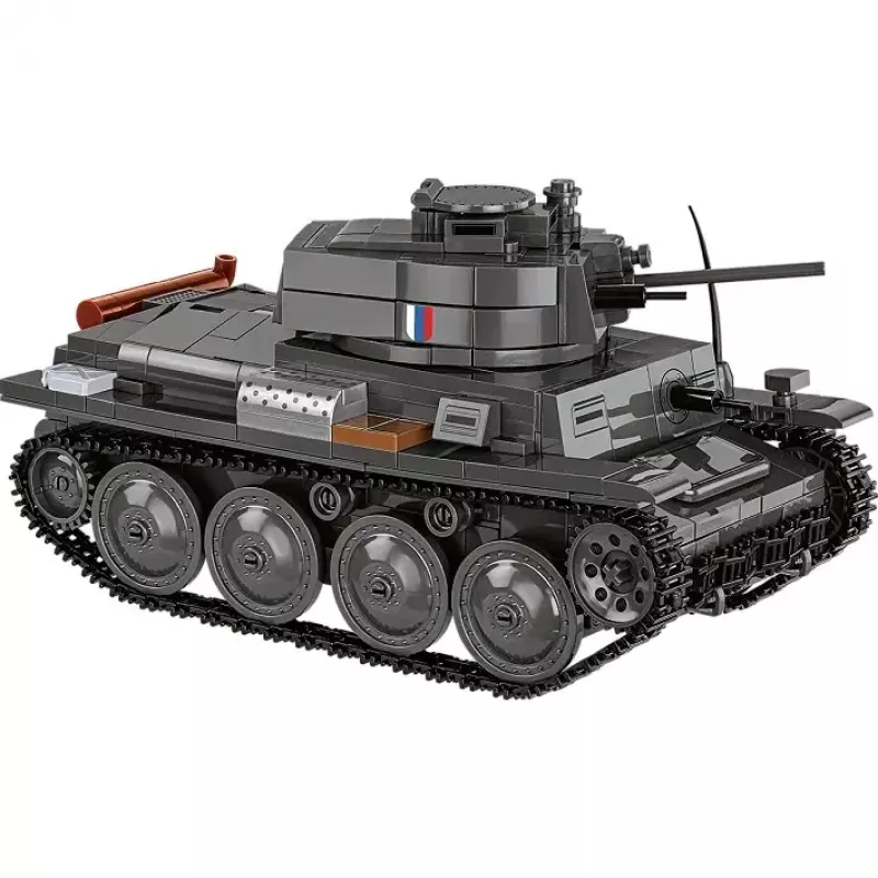 Statybinis rinkinys „Cobi Blocks Panzer 38 VZ.38“ 690 elementų – mastelio modelio konstravimo rinkinys