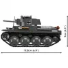 Statybinis rinkinys „Cobi Blocks Panzer 38 VZ.38“ 690 elementų – mastelio modelio konstravimo rinkinys