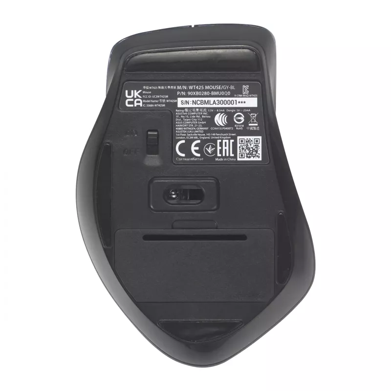 ASUS WT425 pelė Biuro Dešiniarankiams RF Belaidis Optinis 1600 DPI