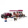 schleich Lakeside Truck and Trailer, gyvūnas, arkliai, 5 m., įvairiaspalvis