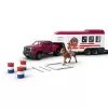 schleich Lakeside Truck and Trailer, gyvūnas, arkliai, 5 m., įvairiaspalvis