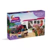 schleich Lakeside Truck and Trailer, gyvūnas, arkliai, 5 m., įvairiaspalvis