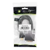 Techly vaizdo kabelis HDMI į DVI-D M / M 3m ICOC HDMI-D-030, 3 m, HDMI, DVI-D, Vyr., Vyr., Auksas