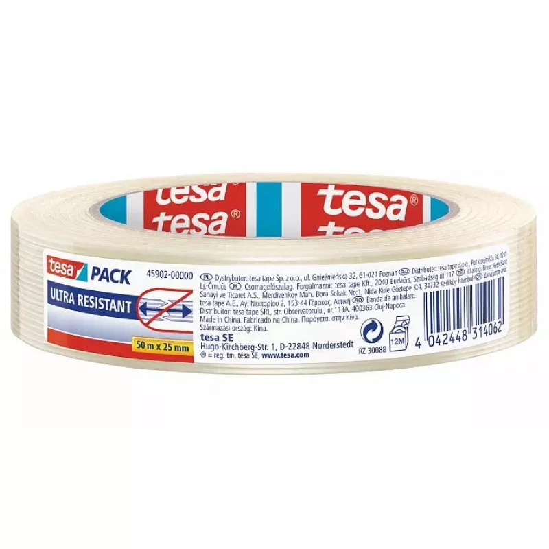 Lipni juosta Tesa 45902 permatoma 50 m