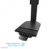 TV vežimėlis Neomounts FL55-975BL1 motorizuotas 75–115 colių ekranams, plieninis, juodas, maks. 160 kg, aukštis 2154 mm