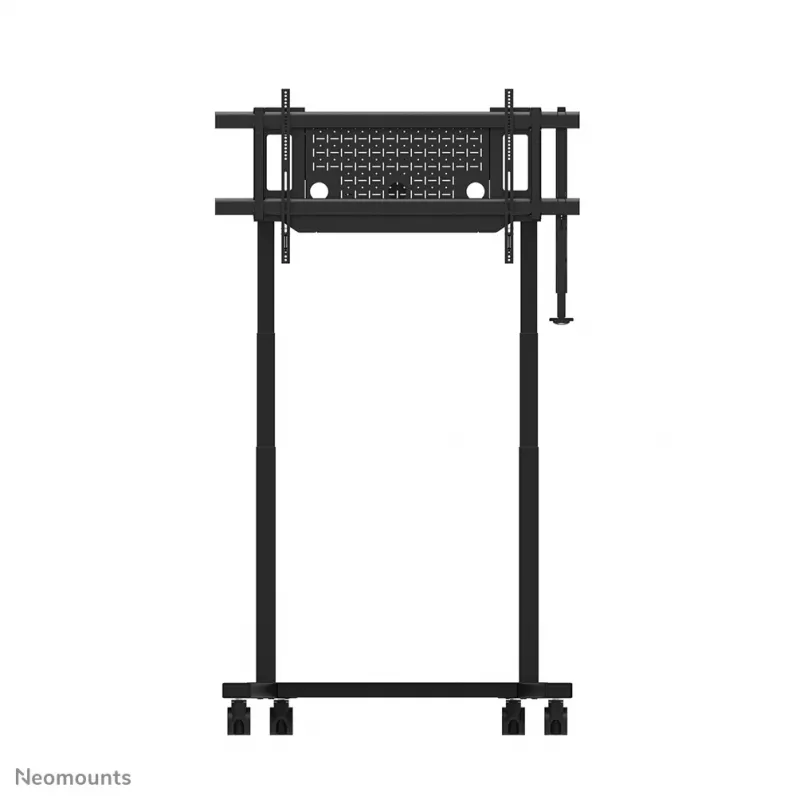 TV vežimėlis Neomounts FL55-975BL1 motorizuotas 75–115 colių ekranams, plieninis, juodas, maks. 160 kg, aukštis 2154 mm