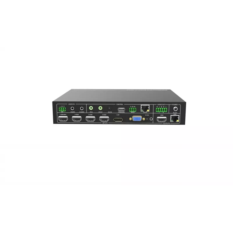 VivoLink HDBaseT Seamless Scaler rinkinys VL120026-C1 — HDBaseT mastelio keitimo rinkinys AV paskirstymui