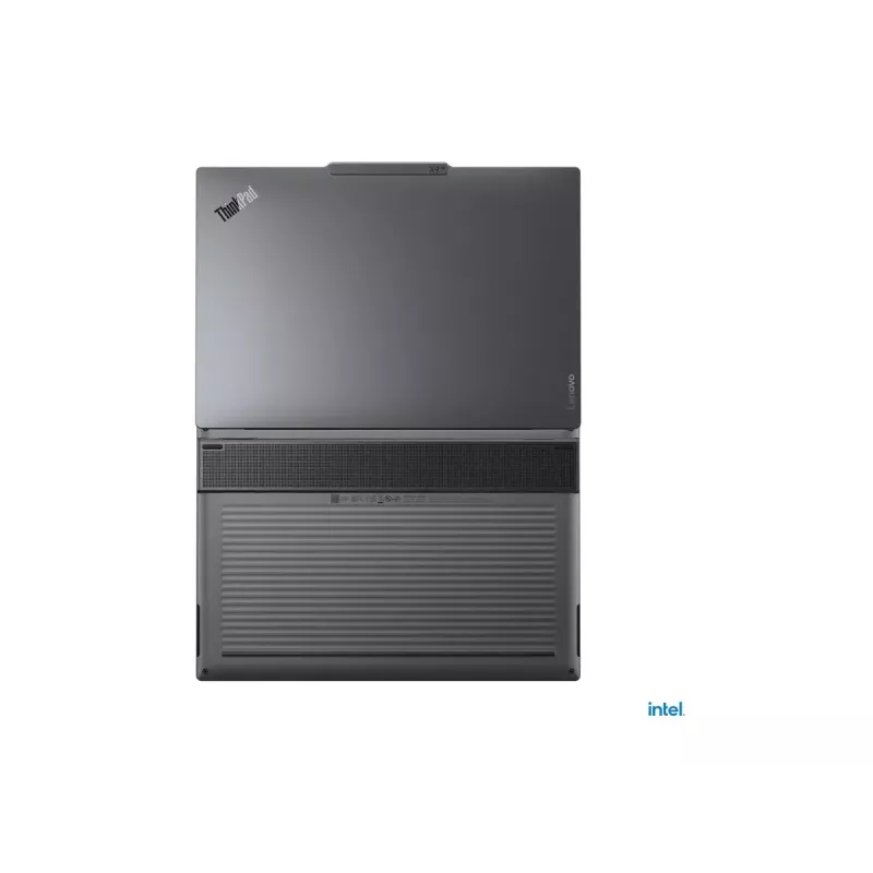 Nešiojamasis kompiuteris Lenovo ThinkPad X9-14 Gen 1 — 14 colių WUXGA, 16GB RAM, 512GB SSD, Intel Arc integruota grafika, Windows 11 Pro, pirštų antspaudų skaitytuvas, angliška klaviatūra, pilkas