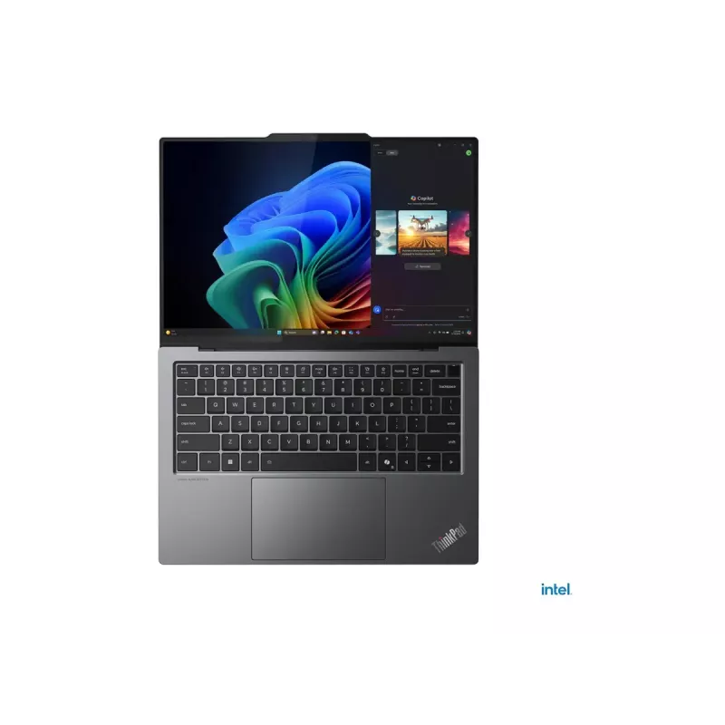 Nešiojamasis kompiuteris Lenovo ThinkPad X9-14 Gen 1 — 14 colių WUXGA, 16GB RAM, 512GB SSD, Intel Arc integruota grafika, Windows 11 Pro, pirštų antspaudų skaitytuvas, angliška klaviatūra, pilkas