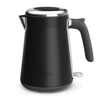 Elektrinis virdulys Tefal KI6668E0 — 1.7 l, 2400 W, nerūdijančio plieno korpusas, juodas