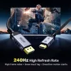 DisplayPort laidas Unitek C1626GY01-3M 3 m, DisplayPort 2.1 vyriškas–vyriškas, 80 Gbit/s, HDR, HDCP 2.2, auksiniai kontaktai