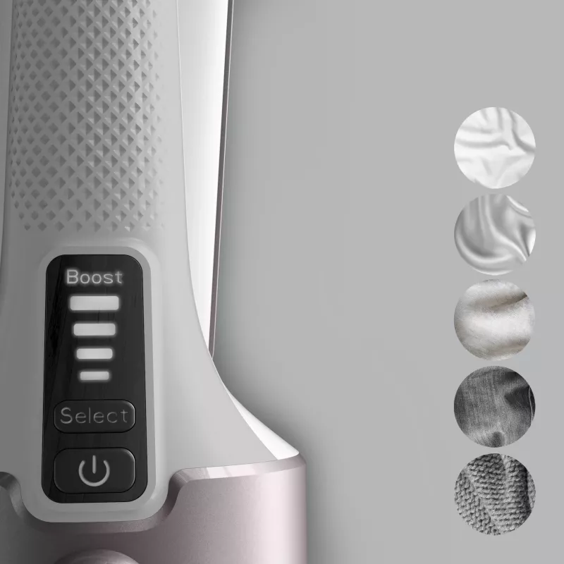Tefal Pure Force DT8765E0 drabužių garintuvas Rankinis drabužių garintuvas 0,18 L 1800 W Juoda, Cinamono spalva